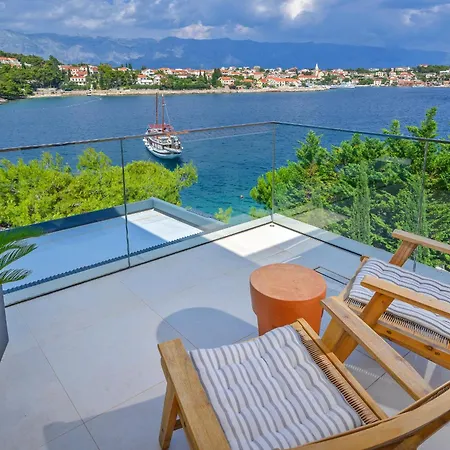Villa Ivy - An Award Winning Beachfront On The Island Of Brac Near Split *